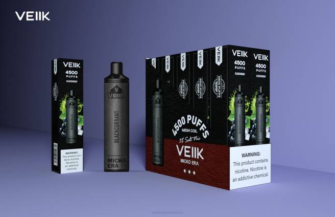 N882W9 - VEIIK airo pod - VEIIK Micko Era 4500 inhalaciones desechables de 30 mg grosella negra